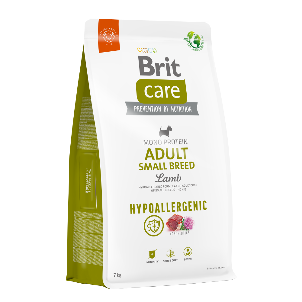Brit Care Hypoallergenic Lamb Adult Small Breed –