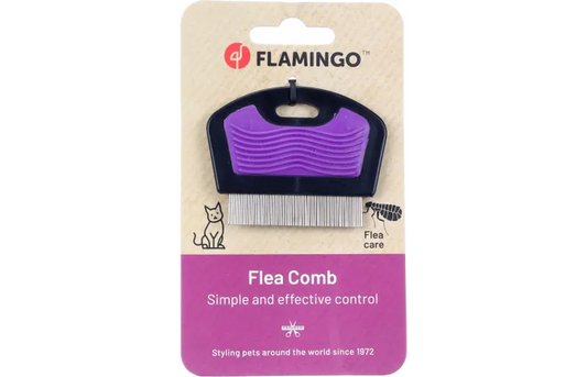 Peine antipulgas para flamencos