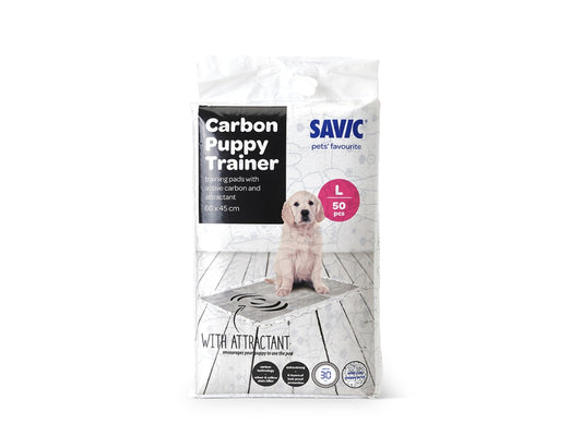 Savic Carbon Puppy Training Pads - Pack of 50
