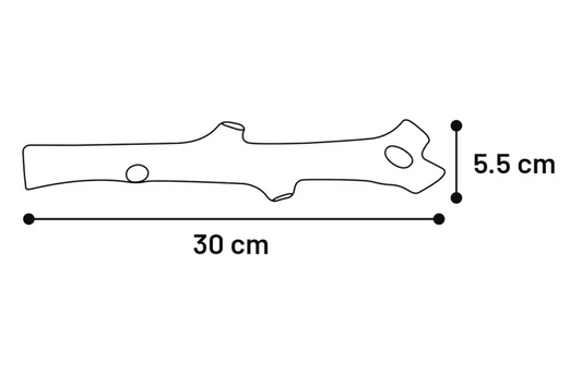 FLAMINGO Squeaky Vinyl Stick Dog Toy