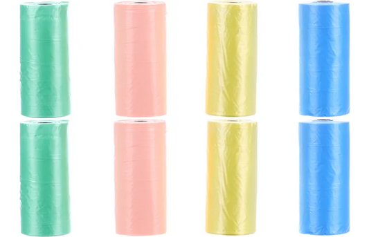 Flamingo Biodegradable Poop Bags - Pack of 8