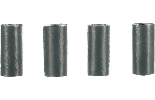 Flamingo Biodegradable Poop Bags Green, 4pack