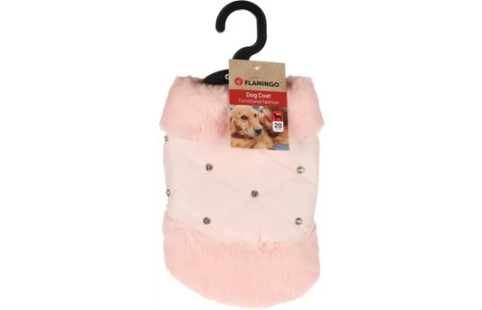 FLAMINGO Coconut Pink Coat for Dogs
