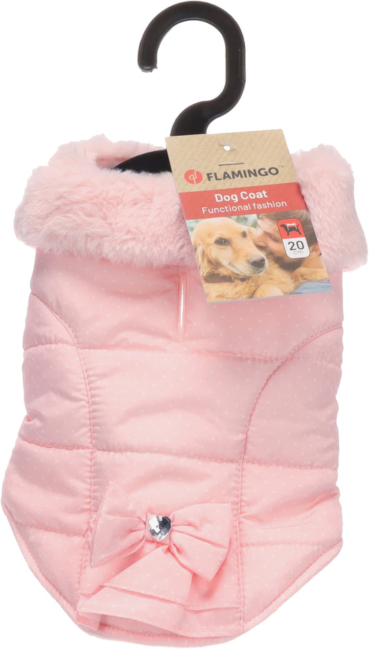 FLAMINGO Guzzi Pink Coat for Dogs