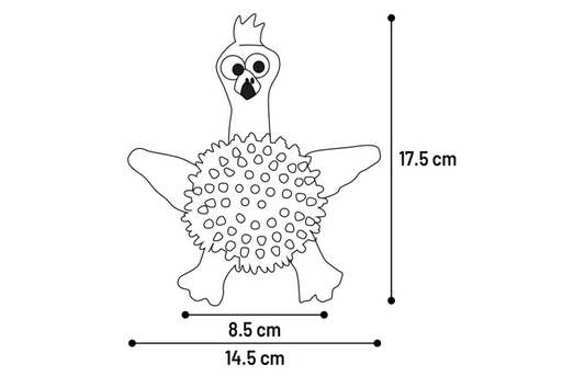 Flamingo Stekti Dental Toy - Bird Design