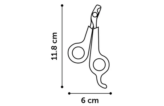 Flamingo Groo´Me Franco Nail Scissors - Okidogi.store