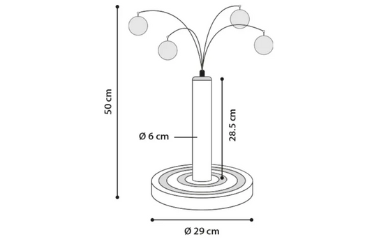 Árbol rascador de flamencos Cya 3