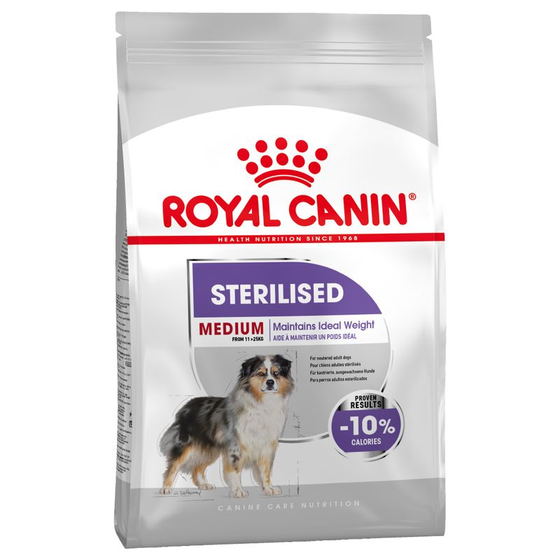 Royal Canin Sterilised Medium Dog Dry Food 3kg Okidogi.store