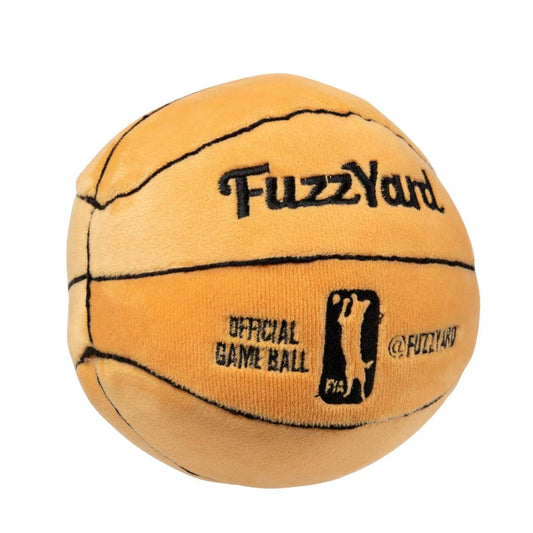FuzzYard Basketball Plush Dog Toy (13 cm)