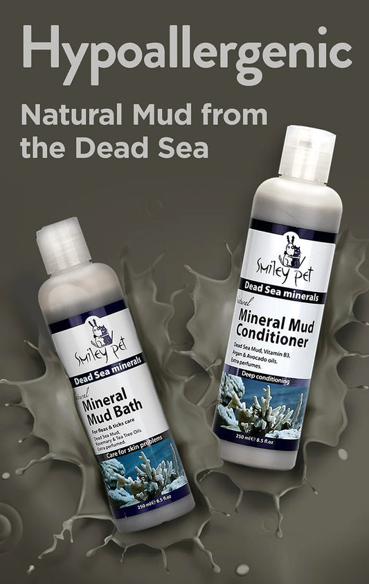SMILEY PET Mineral Mud Bath Shampoo for Pets (250ml)