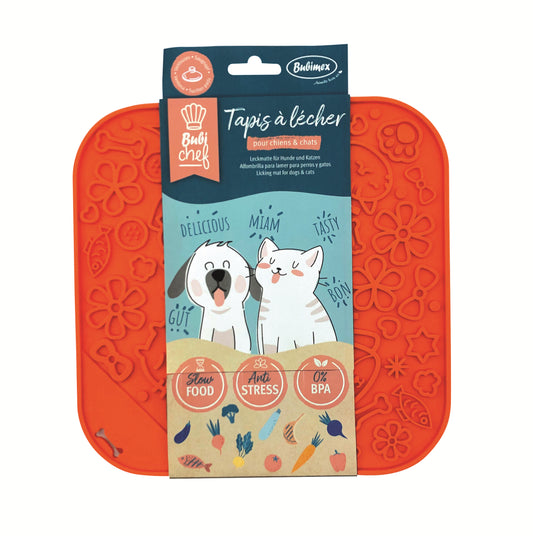 BUBIMEX LickFun Licking Mat for Dogs and Cats