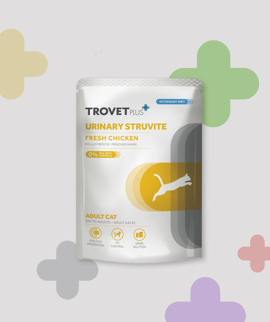 Trovet plus Gato Adulto Urinary Strutive Pollo Fresco 85g