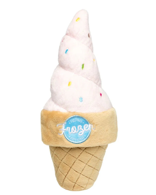 FuzzYard Ice Cream Plush Dog Toy (18 cm)