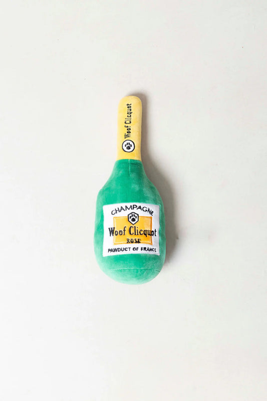 ONLYFRESH Woof Clicquot Soft Toy for Dogs (17x12cm)