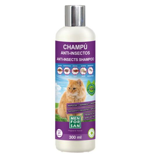Men For San Parasite Repellent Shampoo for Cats