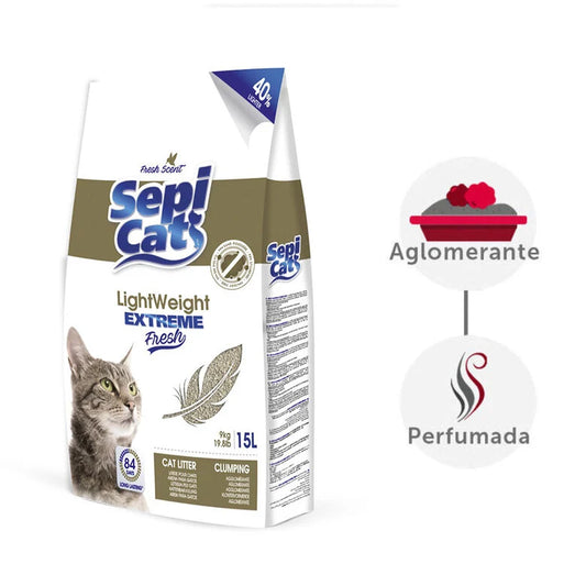 Sepicat Lightweight Extreme Fresh Clumping Cat Litter - Okidogi.store