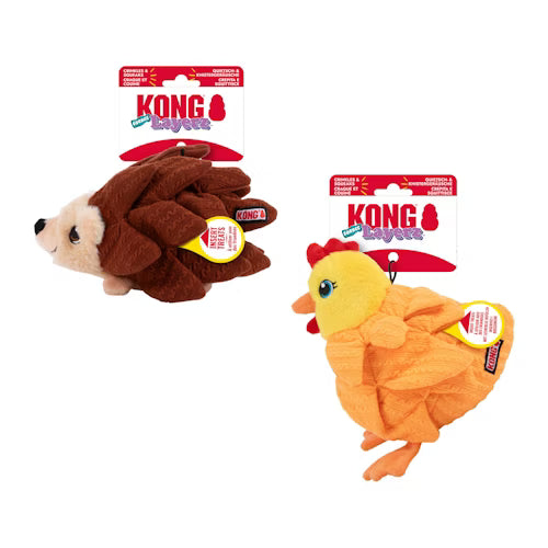 KONG Forage Lagerz Interactive Plush Dog Toy (20cm)
