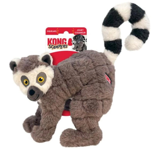 KONG Scampers Lemur Squeaky Dog Toy (25cm)