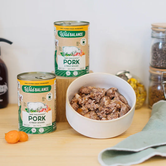 Wild Balance Cerdo y Verduras Frescas para Perros 400g
