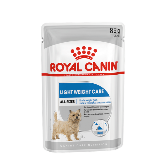 Royal Canin Light Weight Care - Wet Dog Food 85g | Low-Fat, Nutrient-Rich Pate for Healthy Weight and Joint Support