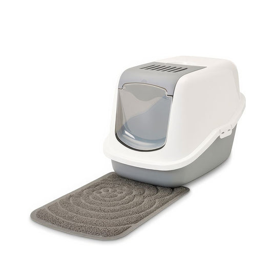 Alfombrilla para bandeja sanitaria SAVIC, color gris