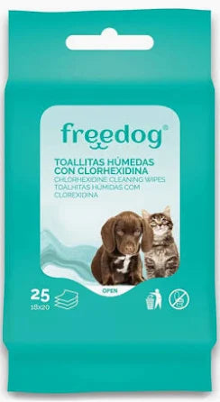 Toallitas húmedas Freedog