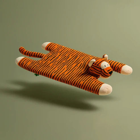 ZEZE Sleepy Tiger Bed for Cats and Dogs (130x70x15cm)