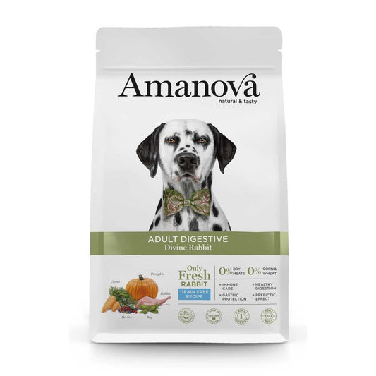 Amanova Adult Digestive, Divine Rabbit, Grainfree - Okidogi.store