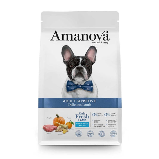 Amanova Adult Sensitive, Delicious Lamb, Grainfree - Okidogi.store