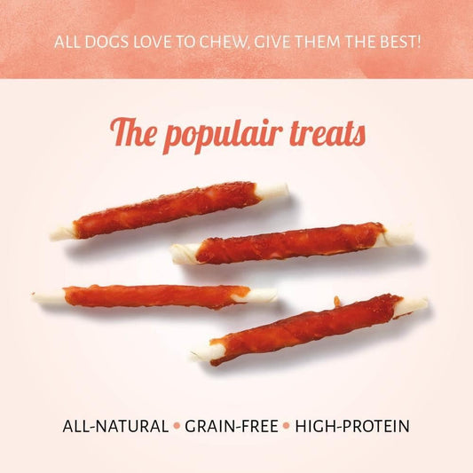 Antos Raw Hide Roll With Chicken 6pcs - Okidogi.store