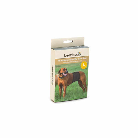 Beeztees Incontinence Band Male Dog Black - Okidogi.store