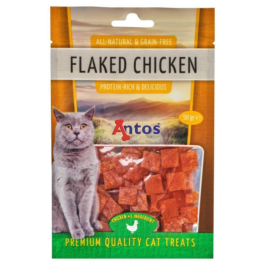 Golosinas para Gatos Copos de Pollo 50 gr