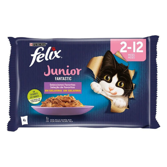 Felix Fantastic Junior Favorite Selection 4 x 85 g
