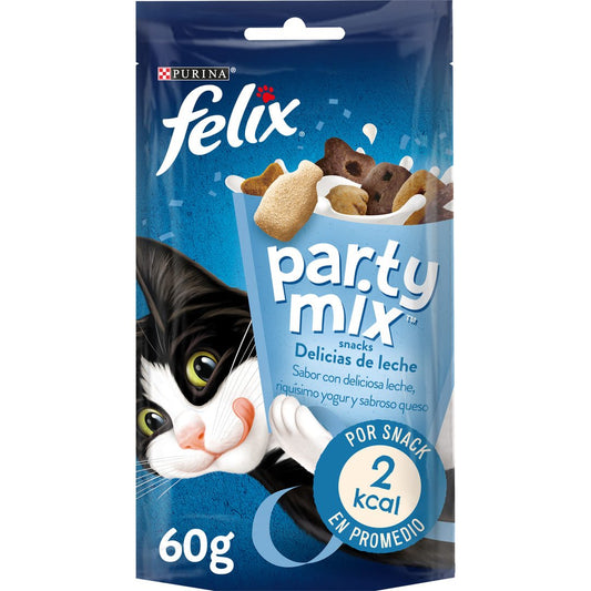 Golosinas para gatos Felix Party Mix Dairy Delight de 60 g