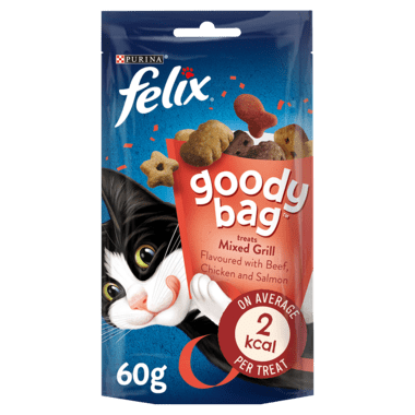 Golosina para gatos Felix Party Mix Mixed Grill, 60 g