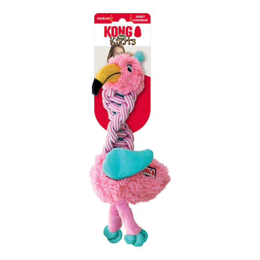KONG Twists Knots Squeaky Dog Toy (27cm)