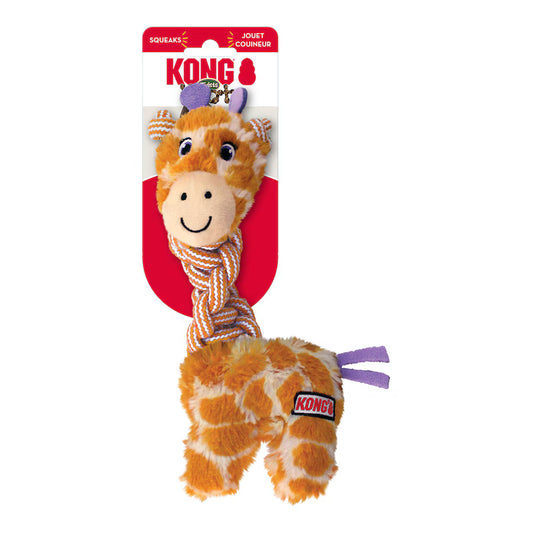KONG Twists Knots Squeaky Dog Toy (27cm)