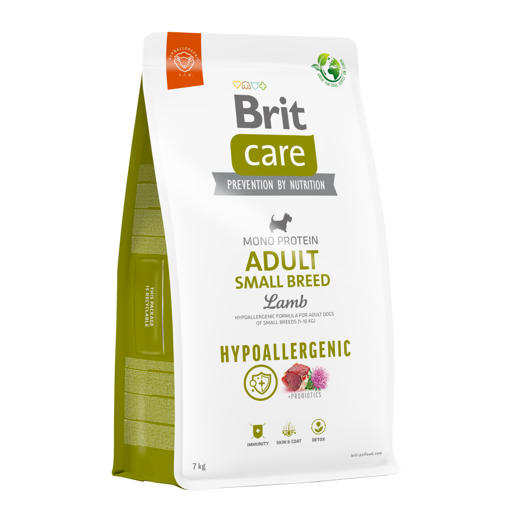 Brit Care Hypoallergenic Lamb Adult Small Breed 3kg
