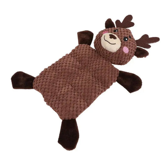 BUBIMEX XMAS Squeaky Reindeer Dog Toy (30cm)