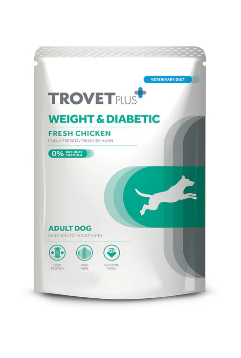 Trovet plus Perro adulto Renal &amp; Oxalato Pollo fresco 100 g 