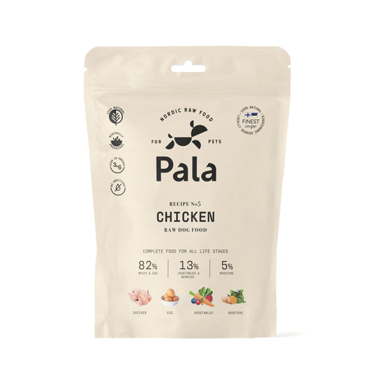 PALA RAW DOG FOOD, Chicken, 100% Natural Air-Dried Complete Food for Dogs