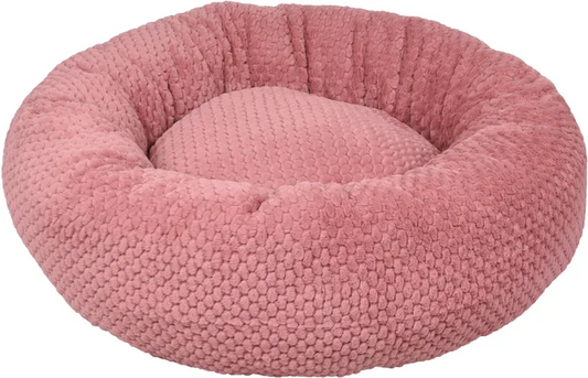 Flamingo Pink Round Glory Bed 70cm