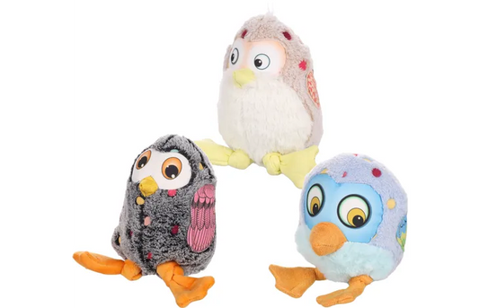 FLAMINGO Squeaky Birdi Plush Dog Toy