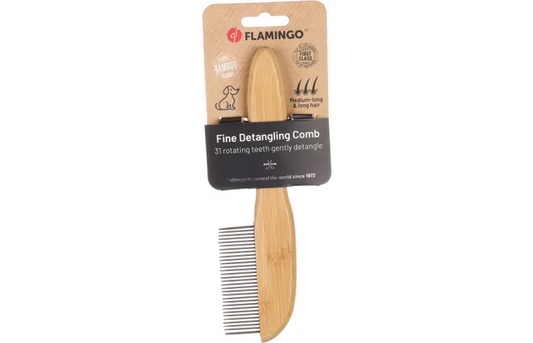 FLAMINGO Fine Detangling Comb