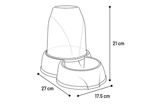 FLAMINGO Automatic Feeder for Cats and Dogs