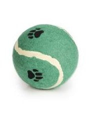 Jumbo Tennis Ball with Pawprint Design