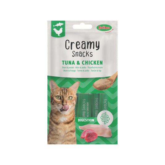 Bubimex Creamy Snacks Tuna & Chicken 4x60g