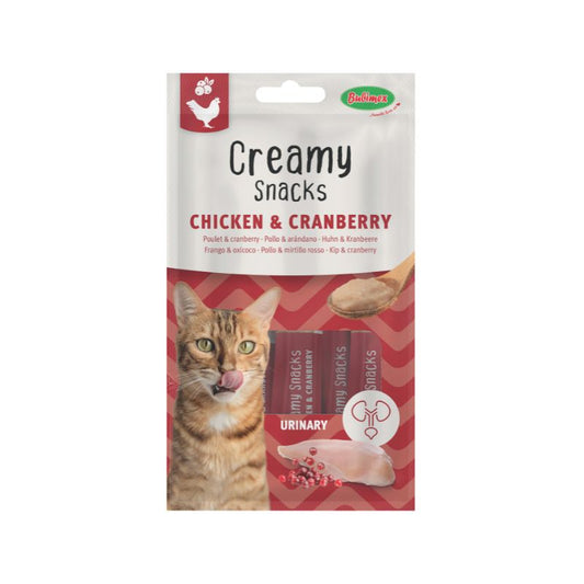 Bubimex Creamy Snacks Chicken & Cranberry 4x60g