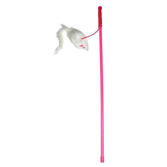 BUBIMEX Mouse Fishing Rod for Cats (45 cm)