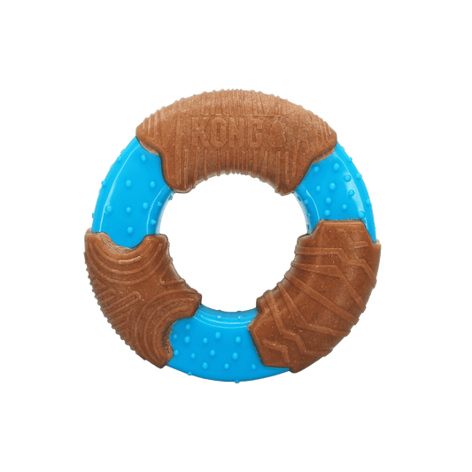 KONG CoreStrength Bamboo Ring Dog Toy (9cm)